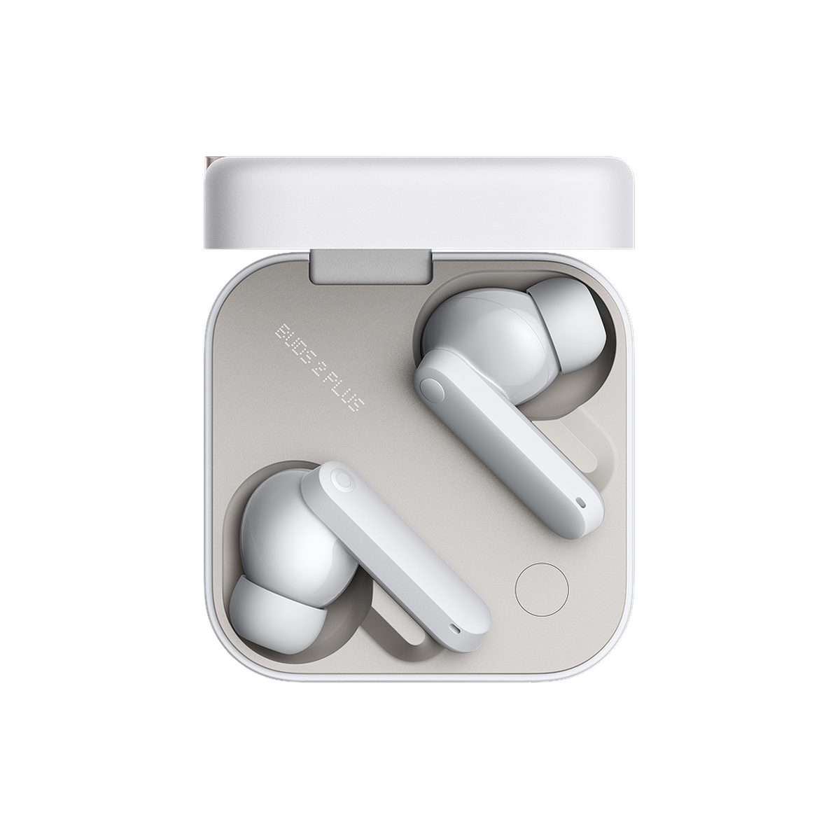 CMF Buds 2 Plus Light Grey official product view