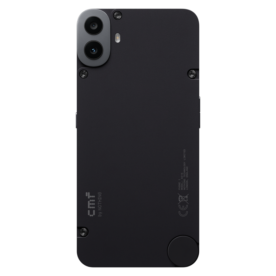 CMF Phone 1 – Black rear view