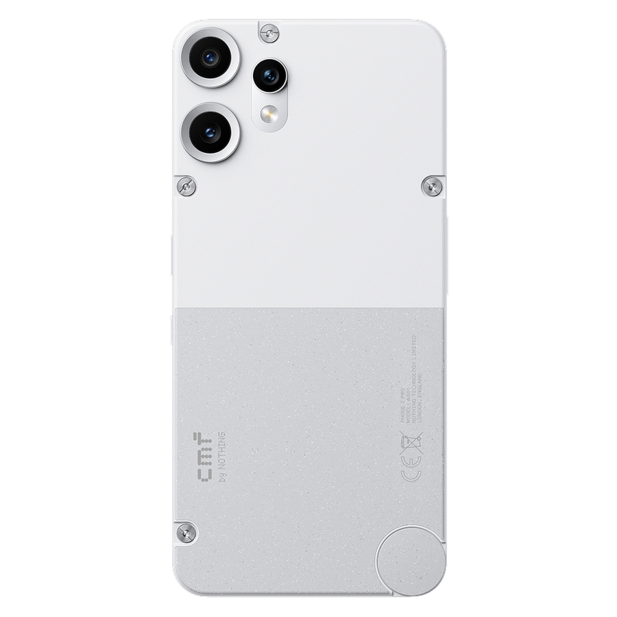 CMF Phone 2 Pro – White rear view