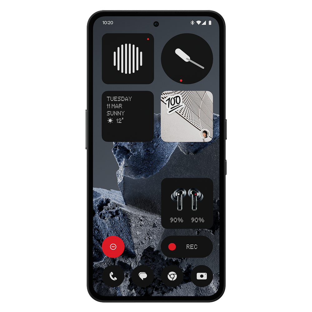 CMF Phone 2 Pro – Black front view