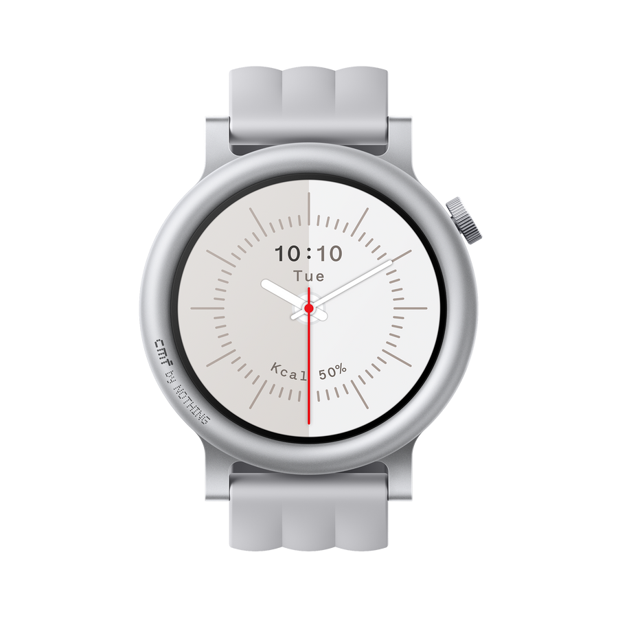 CMF Watch 3 Pro Light Grey official product view