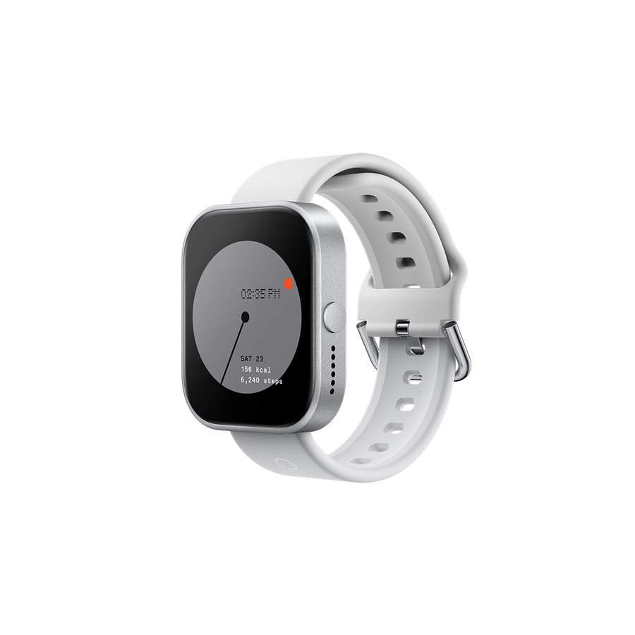 CMF Watch Pro Silver official product view