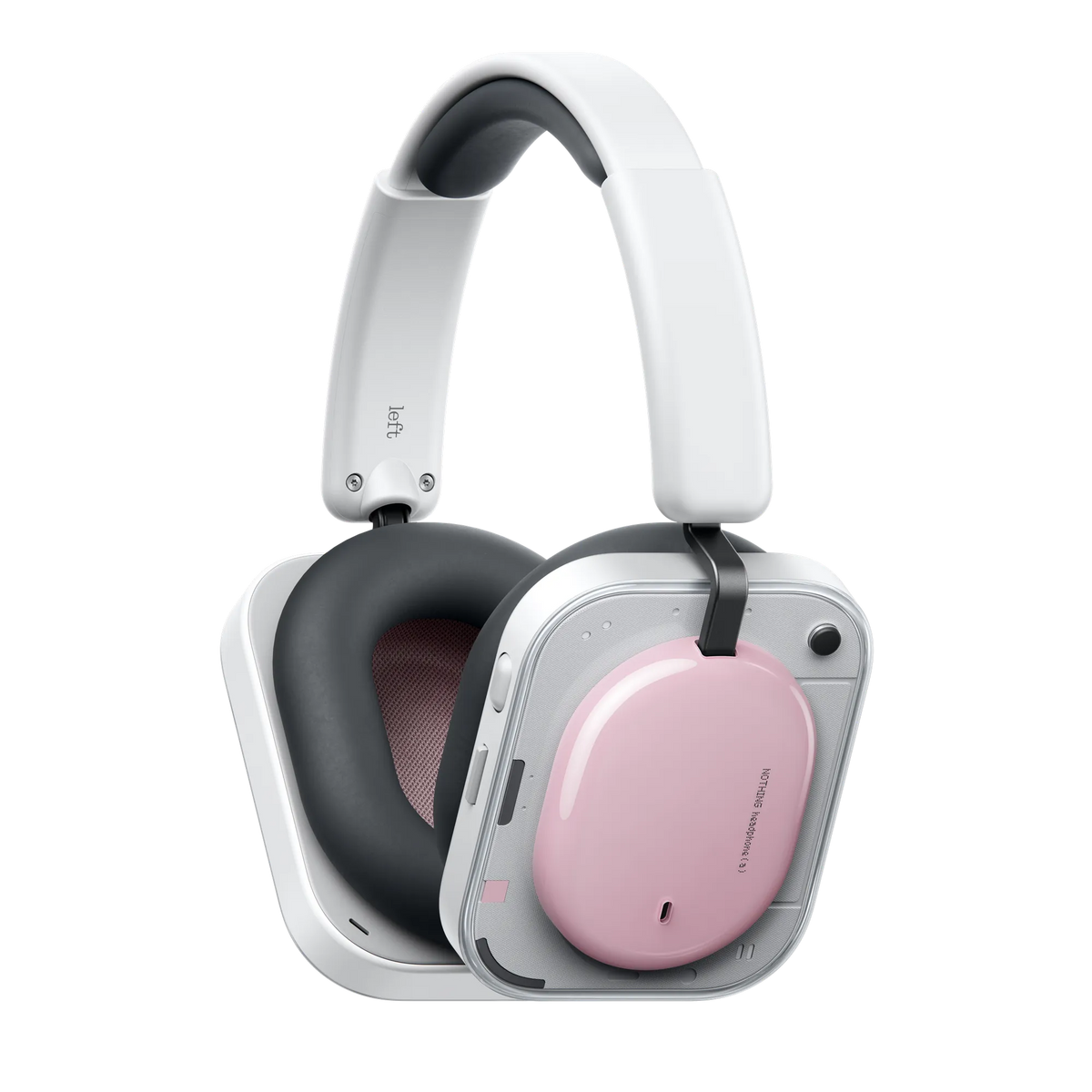 Nothing Headphone (a) Pink official product view