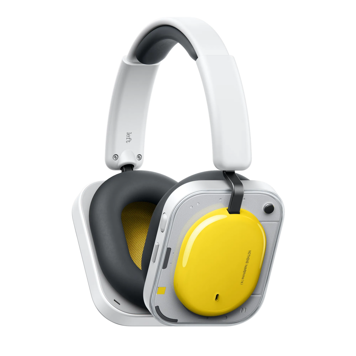 Nothing Headphone (a) Yellow official product view