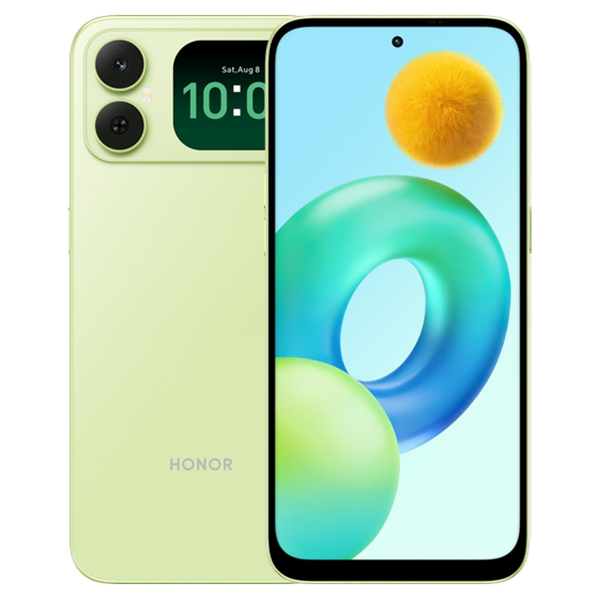 Honor Play20C – forest green front back official view