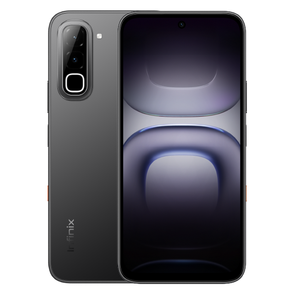 Infinix Hot 70 Night Pulse front and rear