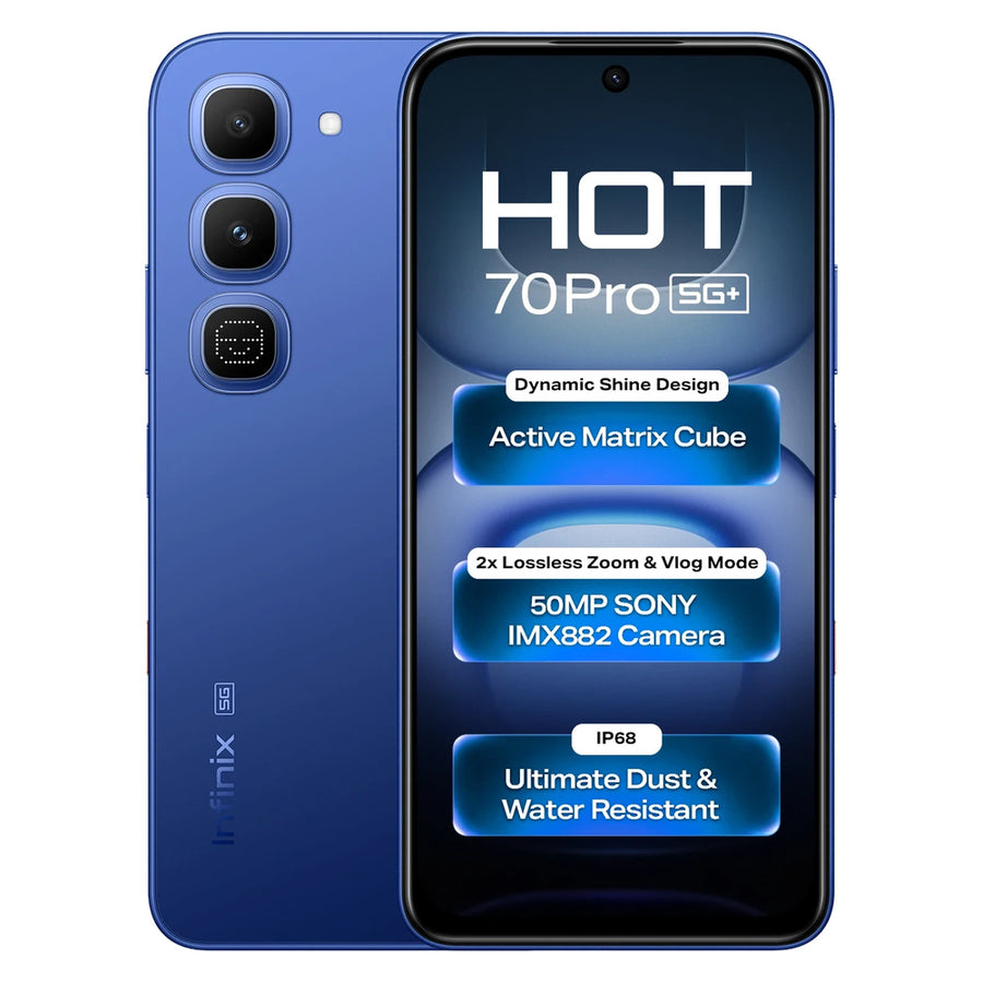Infinix Hot 70 Pro Dive Blue