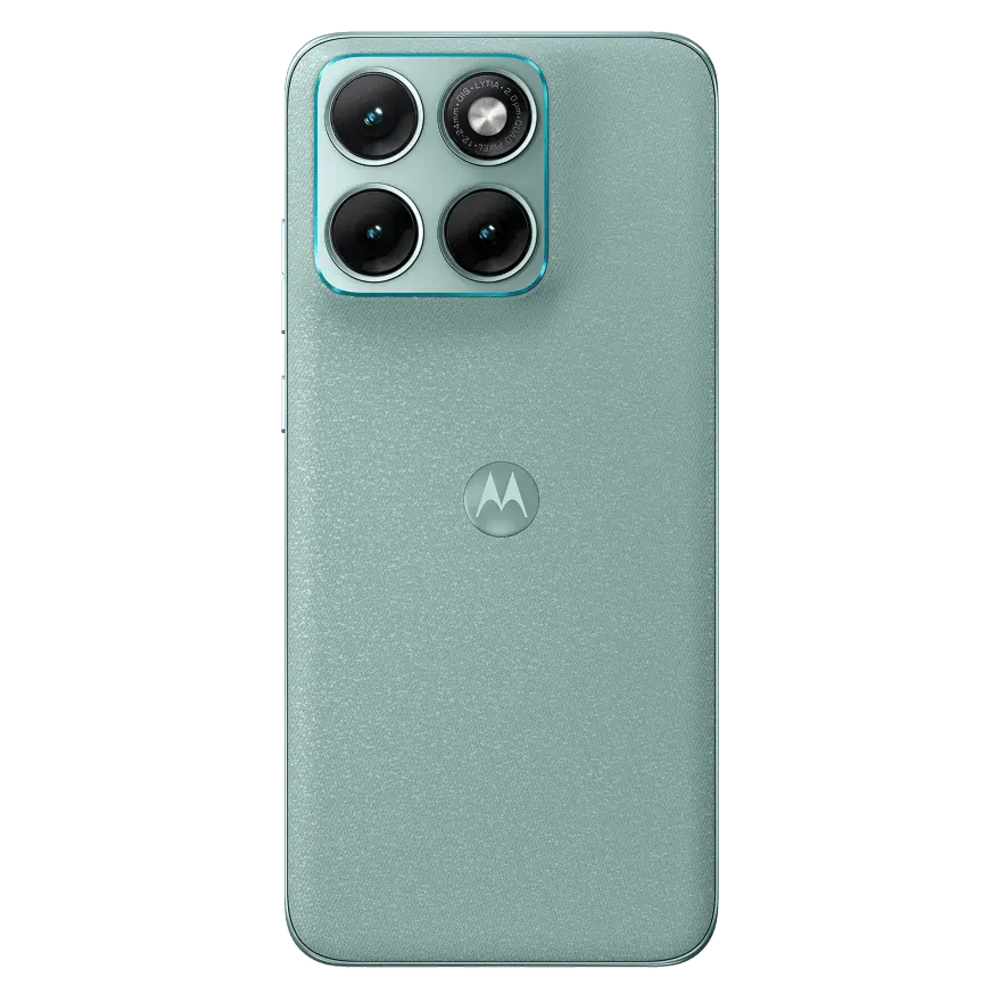 Motorola Edge 70 Fusion 5G – PANTONE Blue Surf rear view