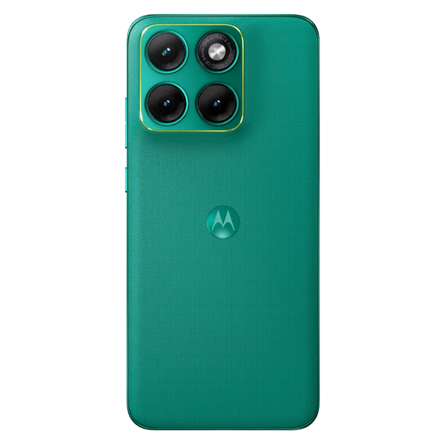 Motorola Edge 70 Fusion 5G – PANTONE Sporting Green rear view