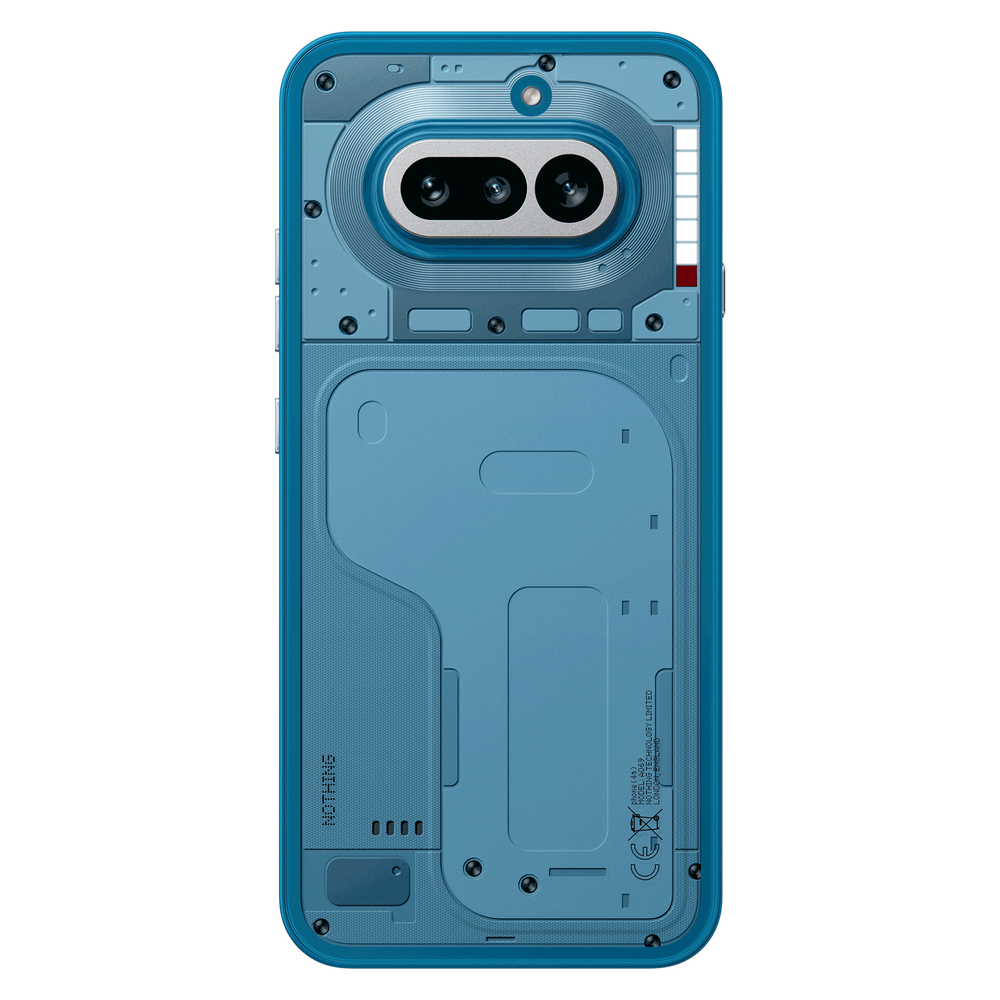 Nothing Phone (4a) – Blue rear view