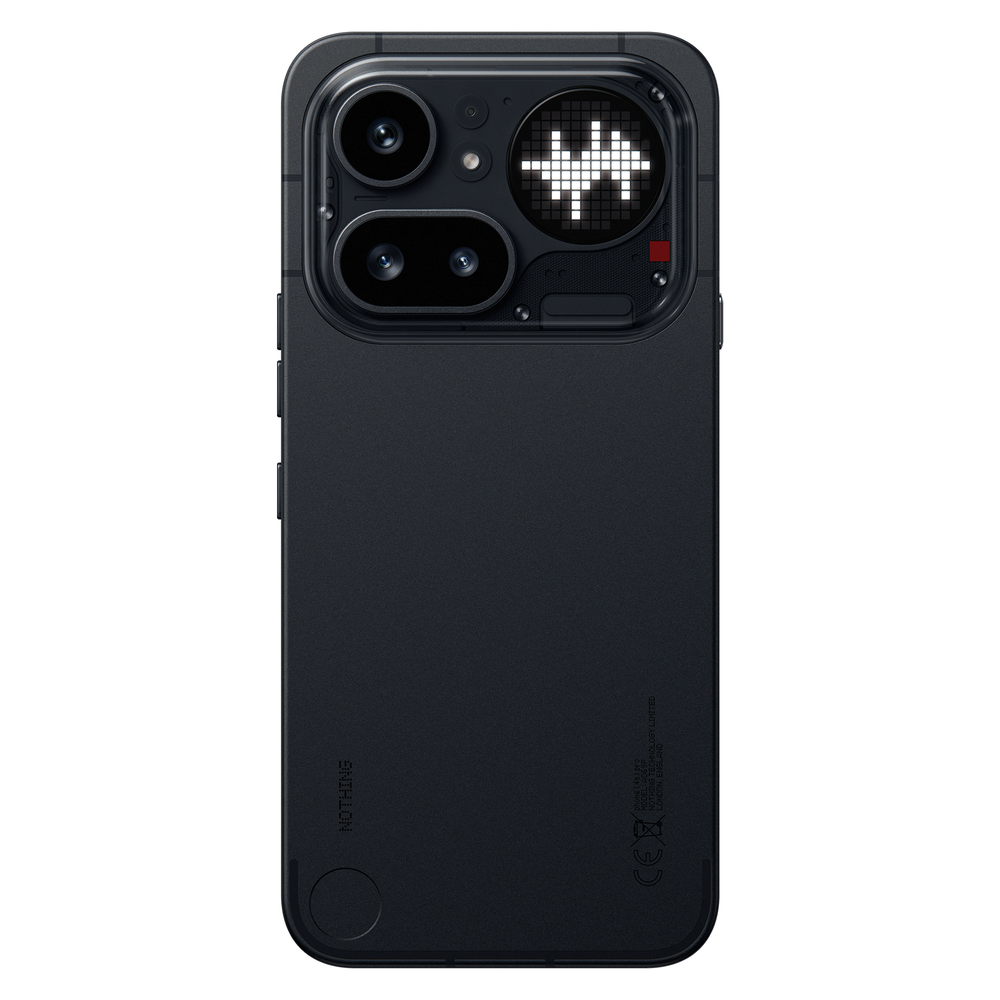 Nothing Phone (4a) Pro – Black rear view