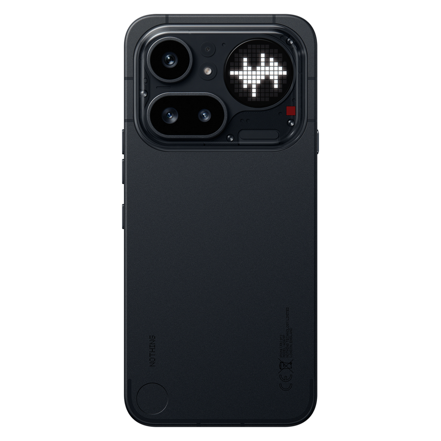 Nothing Phone (4a) Pro – Black rear view