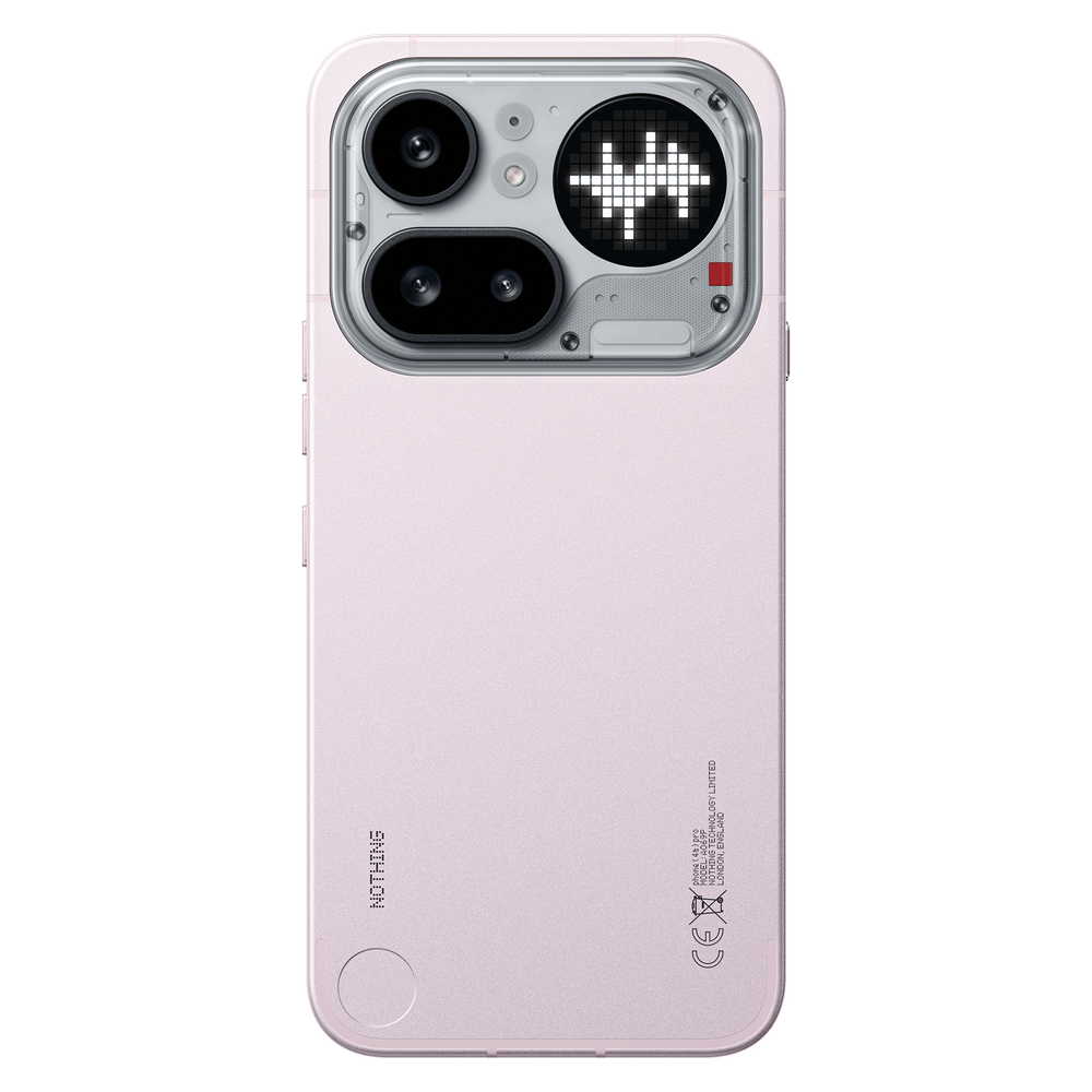 Nothing Phone (4a) Pro – Pink rear view