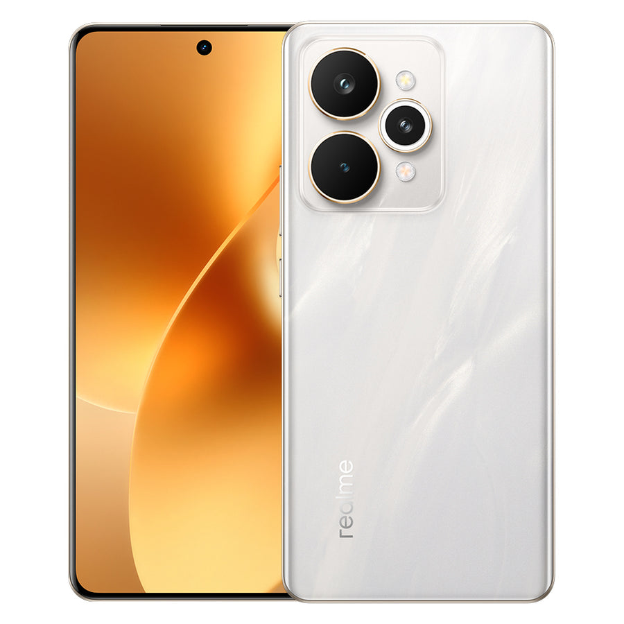 Realme 15 Pro Flowing Silver front and rear