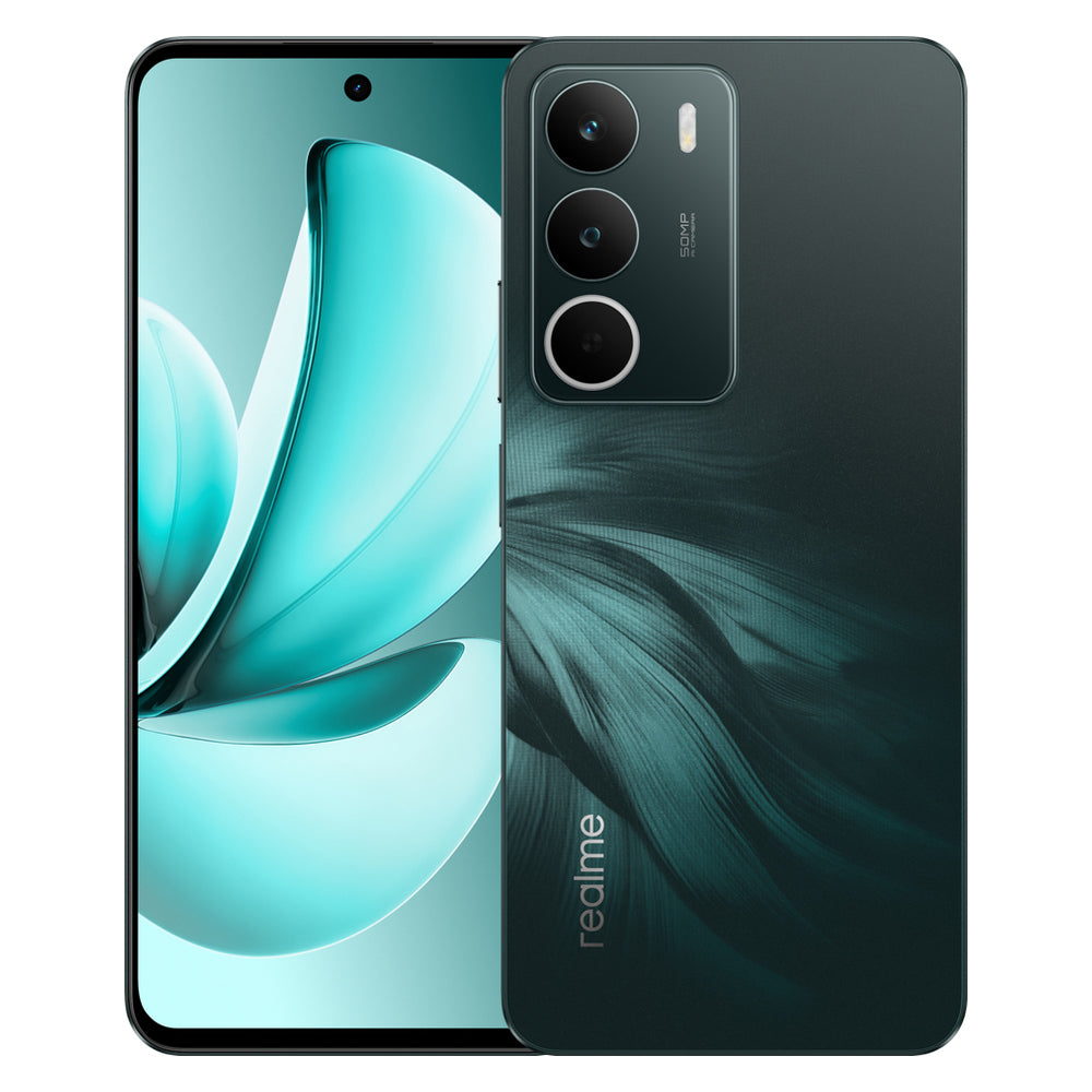 Realme C71 Forest Owl front and rear