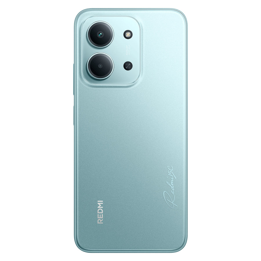 Redmi 15C – Mint Green rear view