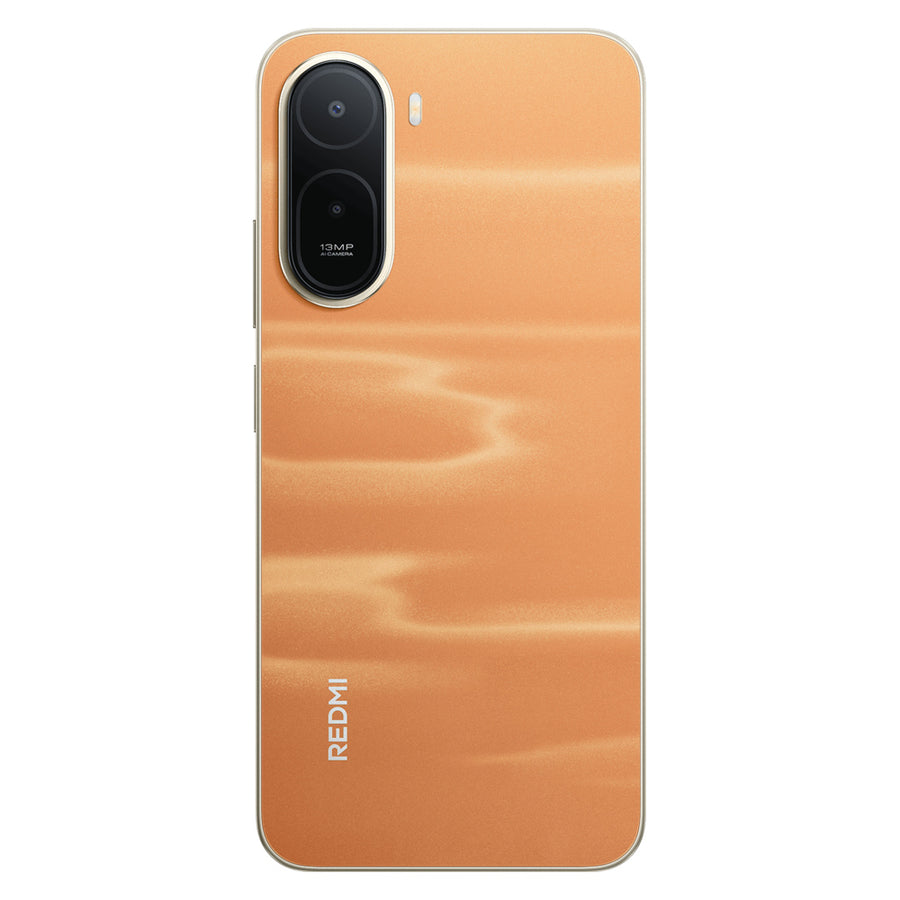 Redmi A7 Pro – Sunset Orange rear view
