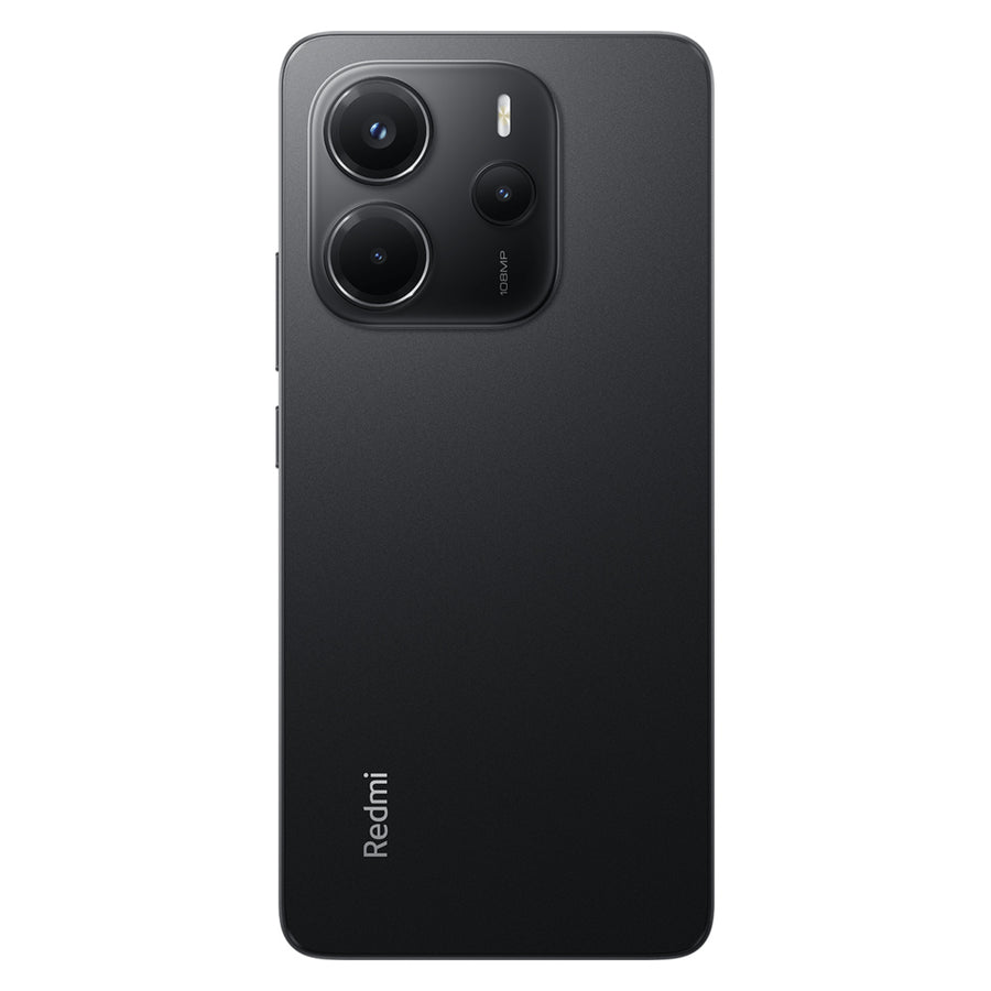 Redmi Note 14 – Midnight Black rear view