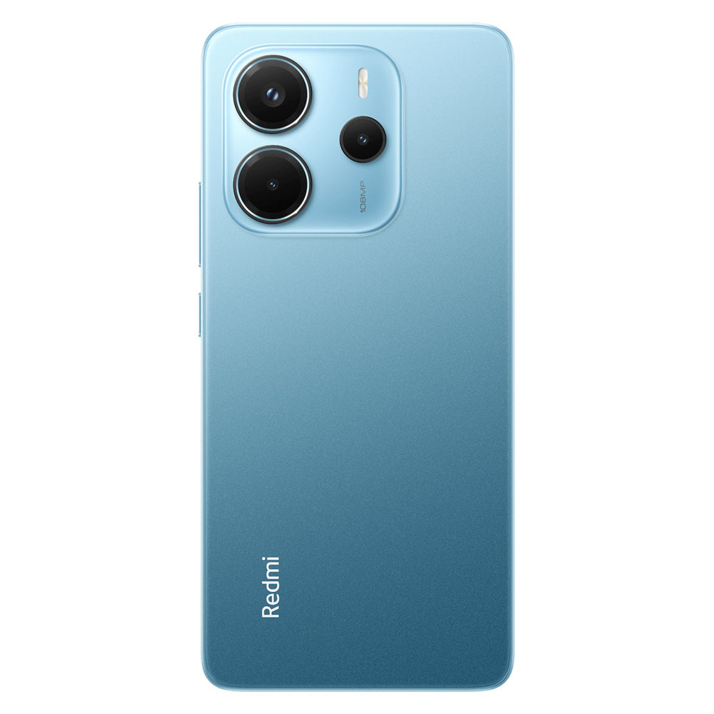 Redmi Note 14 – Ocean Blue rear view