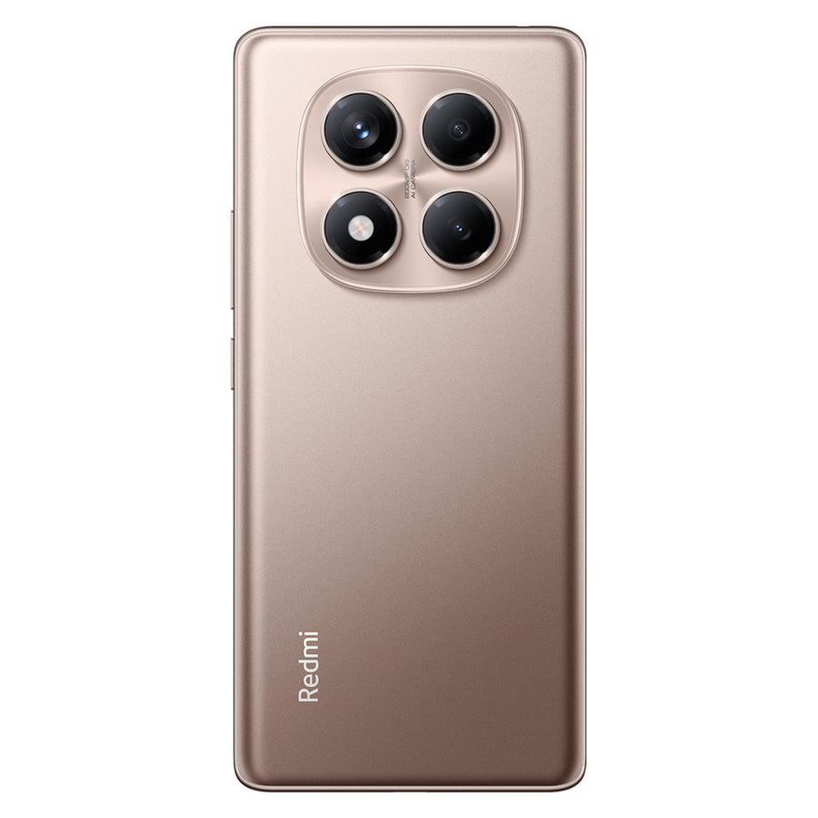 Redmi Note 14 Pro – Sand Gold rear view