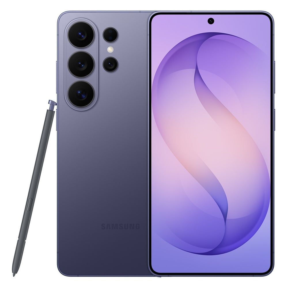 Samsung Galaxy S26 Ultra – Cobalt Violet front and back view