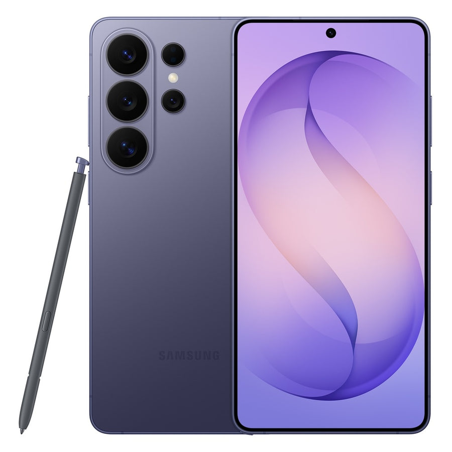 Samsung Galaxy S26 Ultra – Cobalt Violet front and back view