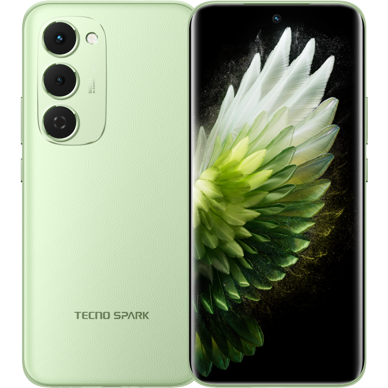 Tecno SPARK 40 Pro+ – Tundra Green